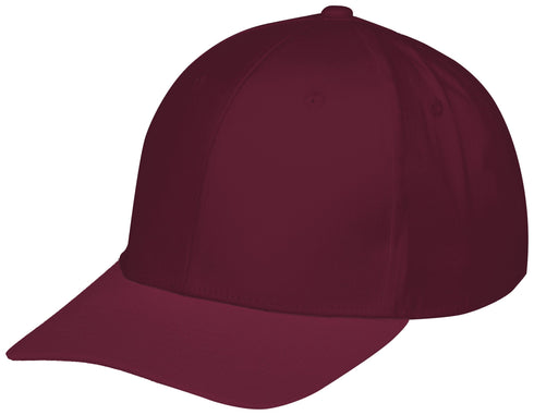 Augusta Sportswear Youth Rally Cotton Twill Cap (6252), Color 'Maroon'